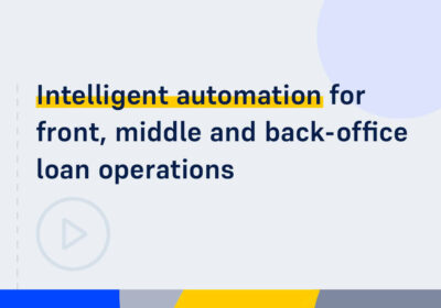 WEBSITE Intelligent automation for front middle and back office loan operations