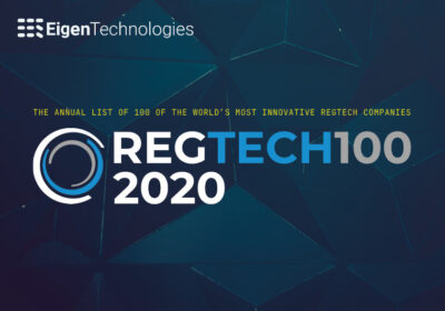 NEWS Eigen Technologies Listed in the Reg Tech100 2020
